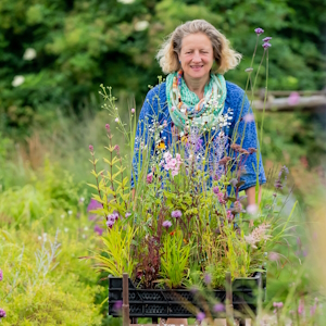 Mariëtte in de voorbeeldtuin